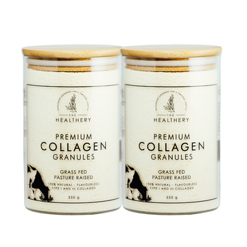 Bundle Special: The Healthery Premium Collagen Granules 350g Jars X2