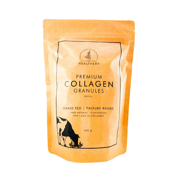 The Healthery Premium Collagen Granules 350g refill pouch
